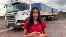 Jovem abandona MT, rompe barreiras e realiza sonho de ser caminhoneira no PR: "Existe muito julgamento"