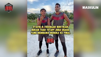 Syafiq & Theebaan Buktikan Bukan Hanya Tuah Tetapi Juga Usaha Yang Membawa Mereka Ke Final