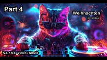 AI Cat to Christmas Funny Cats Movie A.I. / K.I. Part 4