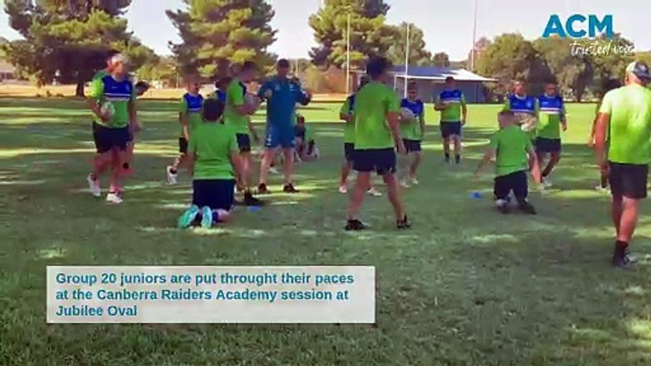 Group 20 juniors put through their paces