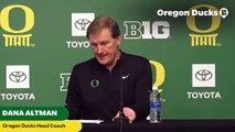 Oregon Ducks Basketball Coach Dana Altman Discusses Loss to Nebraska