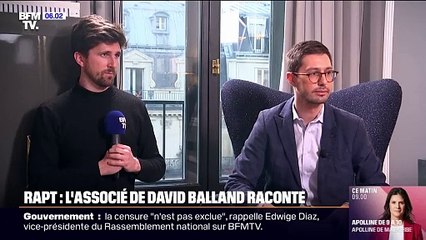 "Ils sont marqués":  Éric Larchevêque, associé de David Balland, enlevé à son domicile avec sa compagne le 21 janvier, témoigne sur BFMTV