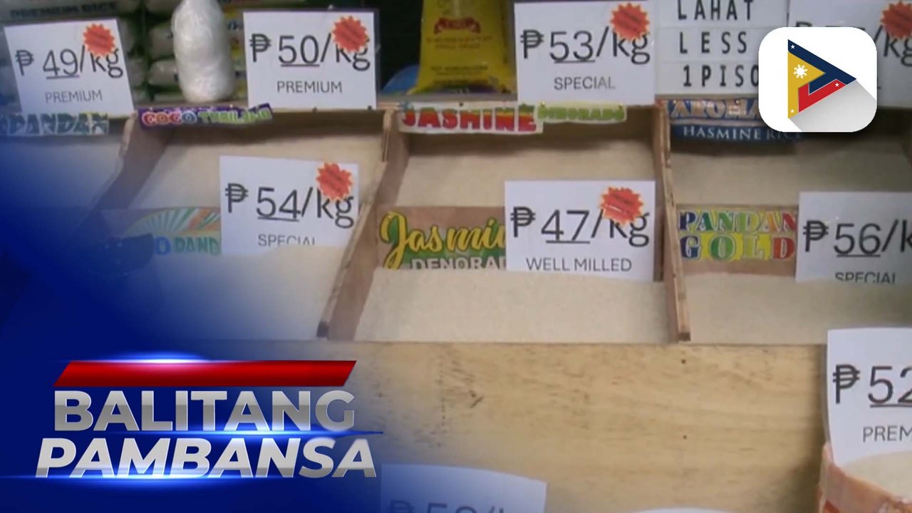 Presyo ng local rice sa ilang palengke sa Metro Manila, bumaba na;