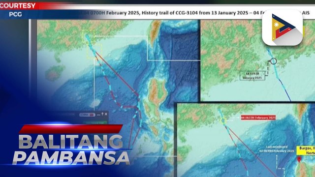 PCG, binuntutan ang dalawang barko ng CCG hanggang makalabas ng EEZ ng Pilipinas