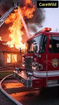 Wildlife Brave Firefighters Rescued an Injured Barn Owl from Palisades Fire