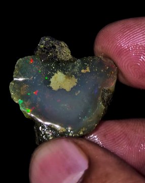 Amazing Ethiopian opal rough Rainbow fire opal rough very well quality