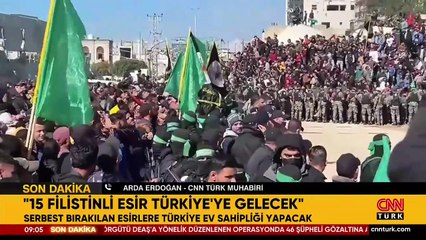 Serbest bırakılan Filistinli esirlere Türkiye ev sahipliği yapacak!