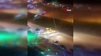 Görüntüler Bursa'dan... Böyle eğlence mi olur?