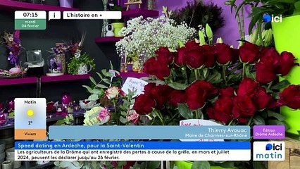 Le speed dating municipal de la Saint-Valentin à Charmes-sur-Rhône