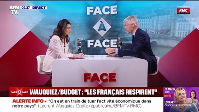 Budget: Il faut sortir la France de cette espèce de système socialo-étatiste , estime Laurent Wauquiez (LR)