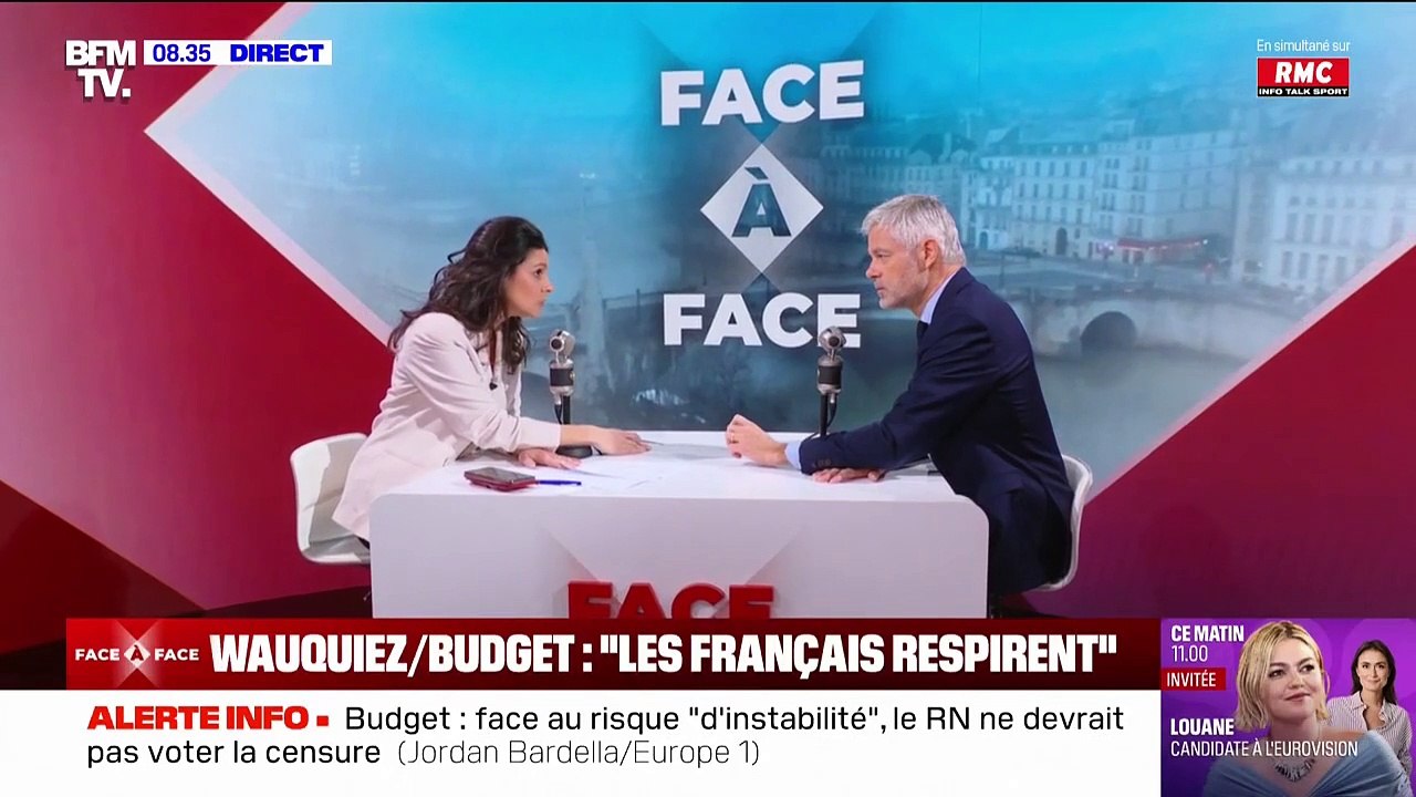 Fronde des patrons: "Il est urgent de l'entendre", affirme Laurent Wauquiez (LR)