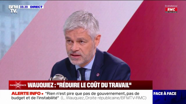 Laurent Wauquiez souhaite une seule aide sociale unique plafonnée à 70% du Smic