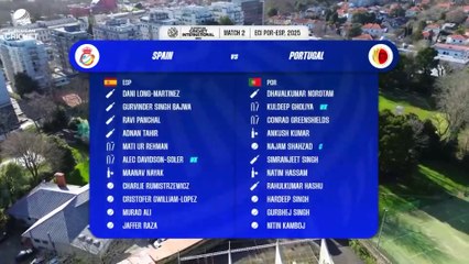Match 2 - POR vs ESP | Highlights | ECI Portugal-Spain, 2025 | 31 Jan 2025
