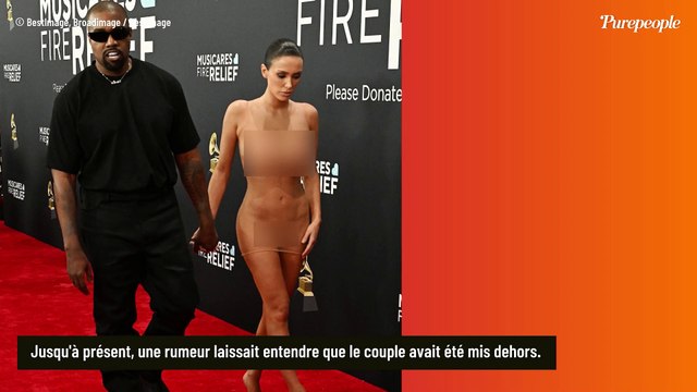 La femme de Kanye West en robe invisible aux Grammys punie ? Les conséquences pour Bianca Censori dévoilées