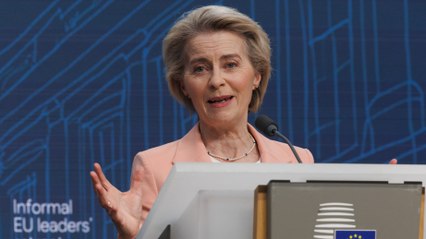 Von der Leyen advierte que la UE responderá con firmeza ante un ataque de EE UU