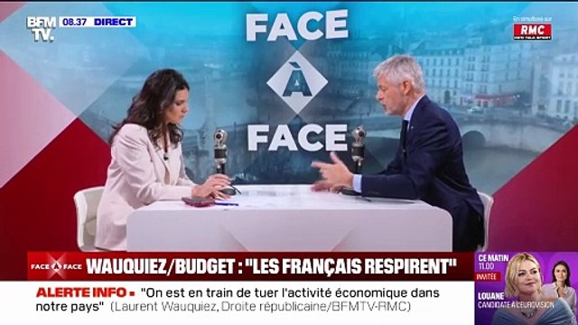 Budget, fronde des patrons, aides sociales… L'interview en intégralité de Laurent Wauquiez