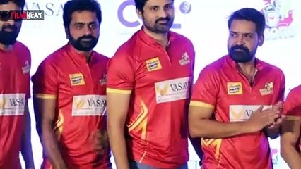 CCL2025 : యుద్ధానికి సిద్ధం | cricket vs cinema | telugu warriors vs Karnataka bulldozers
