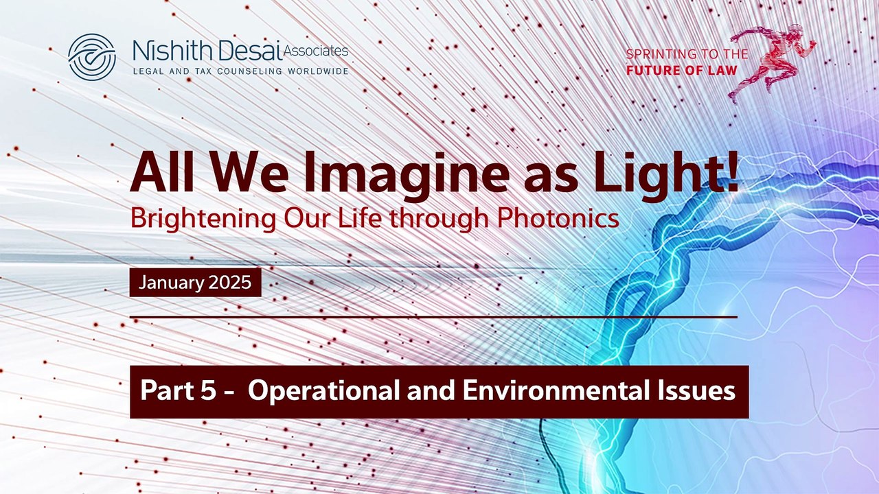 Photonics - Part 5 -  Operational and Environmental Issues
