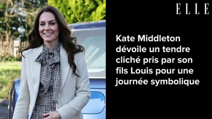 Kate Middleton dévoile un tendre cliché pris par son fils Louis pour une journée symbolique