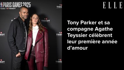 Tony Parker et sa compagne Agathe Teyssier célèbrent leur première année d’amour