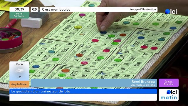 C'est quoi le métier d'animateur de loto ? - C'est mon boulot - 04/02/2025