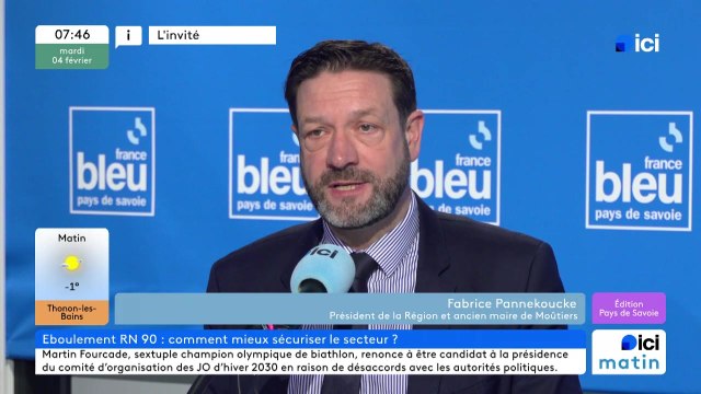 Fabrice Pannekoucke, président de la région Auvergne-Rhône-Alpes