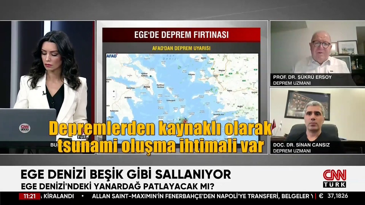 Yanardağ patlayacak mı? Olası büyük deprem Ege kıyılarımızı etkiler mi? İki uzmandan net yanıt