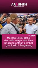 Menteri ESDM Bahlil Diomelin Warga Saat Liat Langsung Antrian Pembeli Gas 3KG di Tangerang