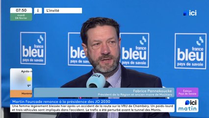 Fabrice Pannekoucke : "Tout le monde était aligné sur la candidature de Martin Fourcade, je regrette cette situation"