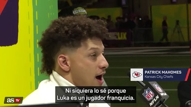 Mahomes reacciona al traspaso de Doncic: Me duele