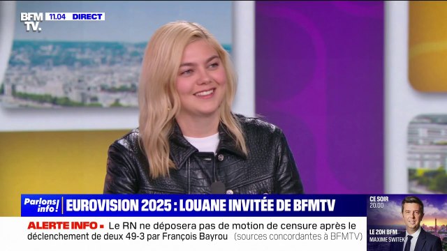 Une remise en jeu de ma carrière : Louane confie ses craintes par rapport à sa participation à l'Eurovision 2025