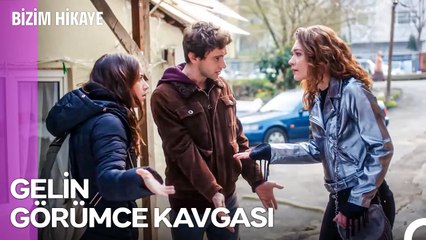 Filiz ve Deniz Mahalle Ortasında Birbirine Girdi! - Bizim Hikaye