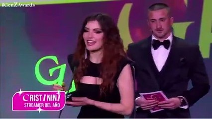Cristinini se reivindica como 'streamer del año' en los GenZ Awards