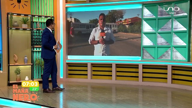 choferes bloquean en la santos dumont