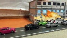 TOMICA toy car stop motion video No16