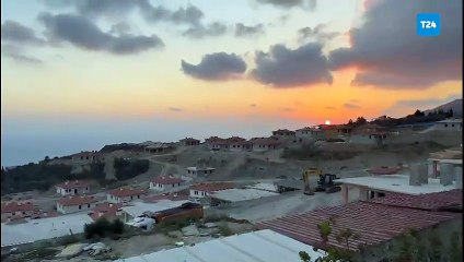 Hatay'da deprem sonrası yapılan köy evler