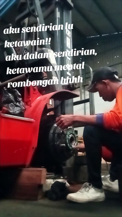 Servis repair roda depan