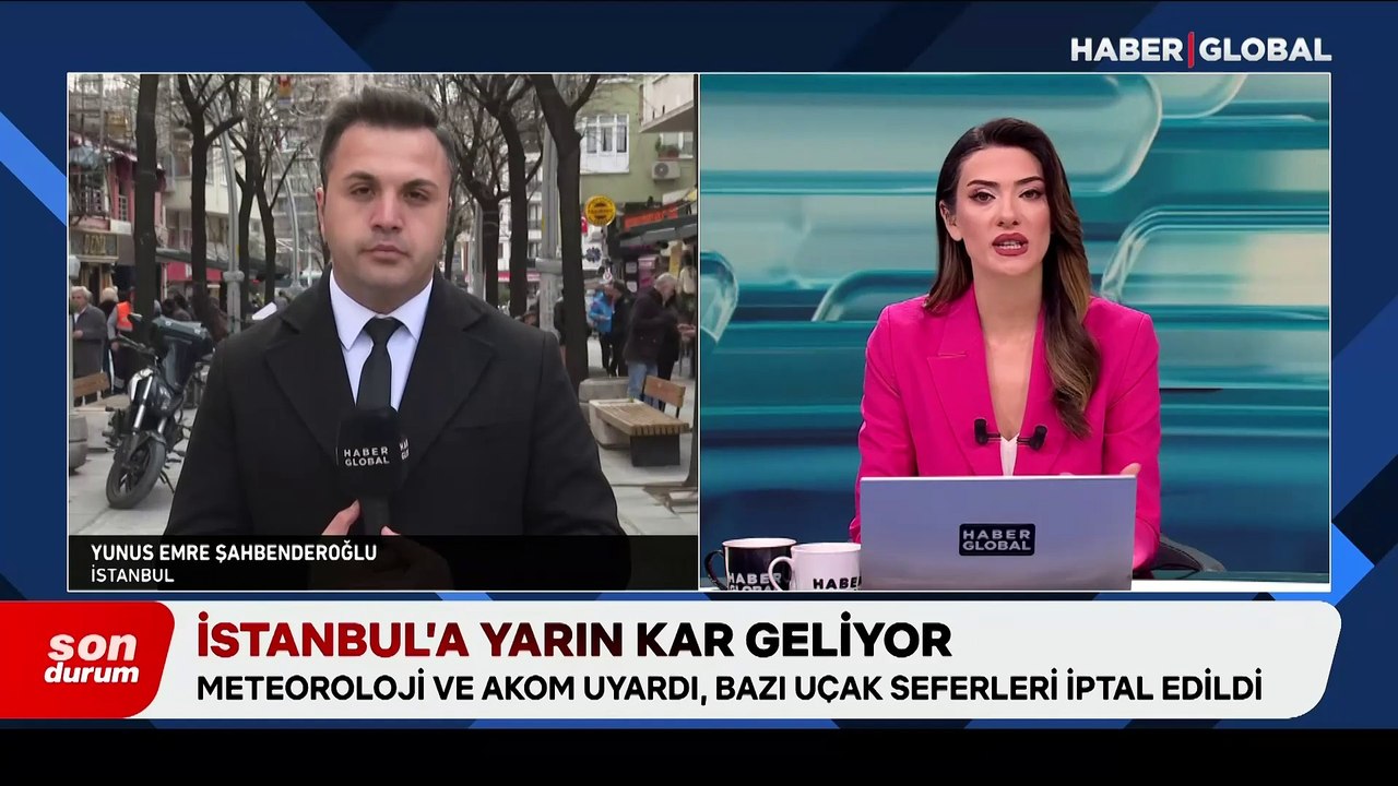 İstanbul'a yarın kar geliyor