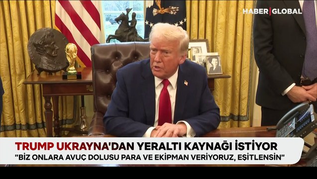 Trump Ukrayna'ya bu şartla yardımı sürdürecek: Biz onlara avuç dolusu para ve ekipman veriyoruz, eşitlensin