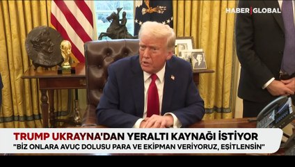 Trump Ukrayna'ya bu şartla yardımı sürdürecek: "Biz onlara avuç dolusu para ve ekipman veriyoruz, eşitlensin"
