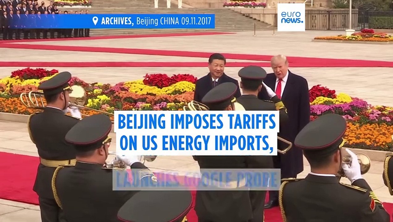 China counters Trump by imposing limited tariffs on imports and launching Google probe