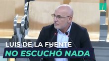 Luis de la Fuente asegura que no escuchó nada sobre los temas tratados en la reunión