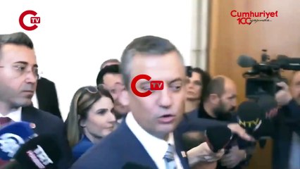 Özgür Özel'den A Haber muhabirine 'slogan' göndermesi