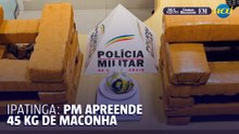 PM apreende 45kg de maconha em MG