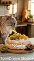 Chef Cat Prepares a Gourmet Meal – The Cutest Masterchef Ever!