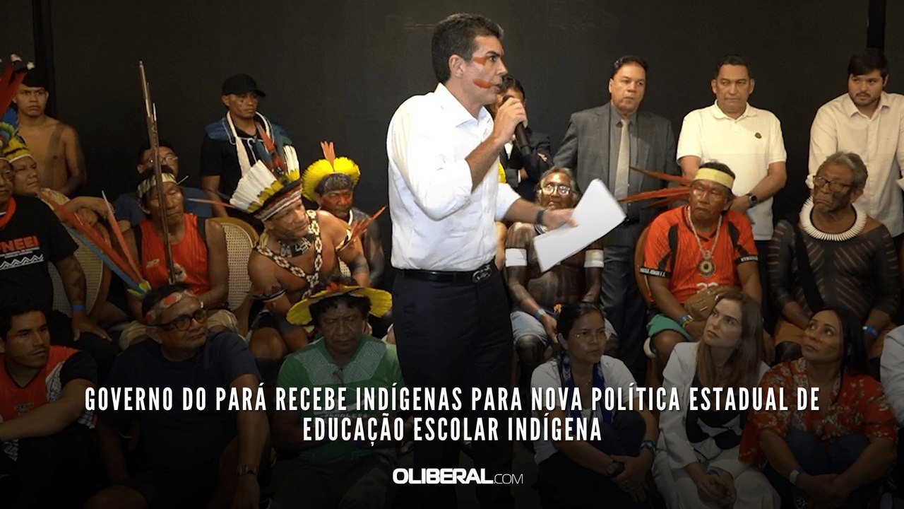 Governo do Pará recebe indígenas para nova Política Estadual de Educação Escolar Indígena