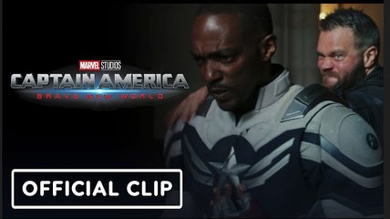 Captain America: Brave New World | 'You Need A Minute?' Fight Clip - Anthony Mackie