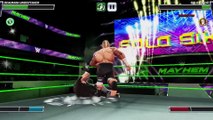 wwe 3 matches 1vs1 mobile gaming video undertaker xpac john cena omos sami zayn solo sikoa