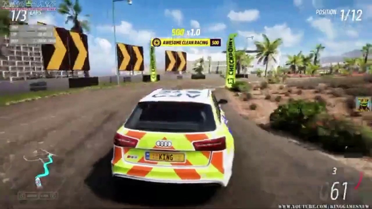 police car audi racing gameplay forza horizon 5 simulator gameplay