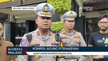 Mobil Plat Nomor Jepang Melaju di Kota Malang